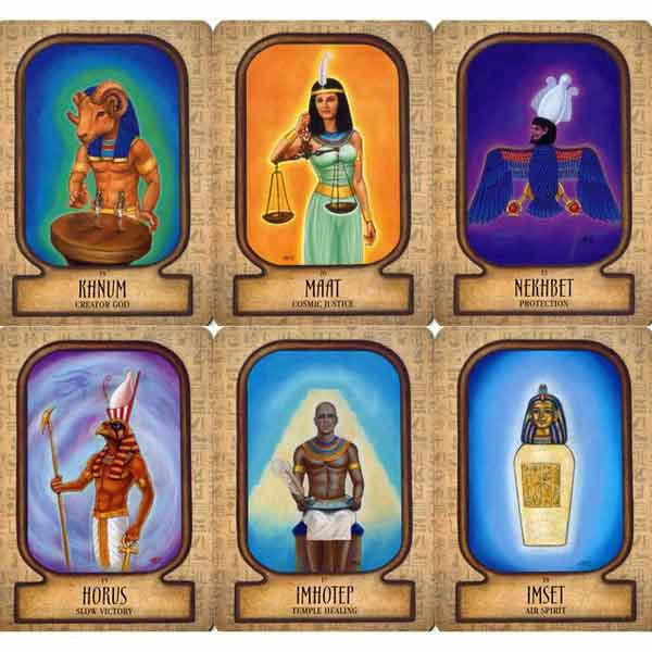 AUSET EGYPTIAN ORACLE CARDS
